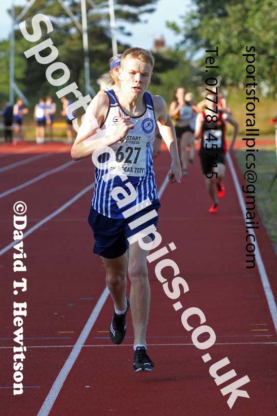 800 metres, 2021 North East Grand Prix No.4, Monkton, Wednesday, June 30th. Photo: David T. Hewitson/Sports for All Pics